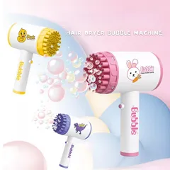 Đồ chơi thổi bong bóng xà phòng cho bé, máy bong bóng 36 nòng siêu mạnh, thế giới đồ chơi 1104