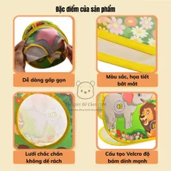 Đồ Chơi Ném Bóng 3in1 Tossing Game - Bộ Trò Chơi Vận Động Thông Minh Giúp Bé Từ 3 Tuổi Khám Phá và Phát Triển Kỹ Năng Vui Nhộn