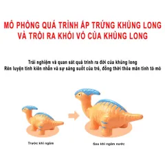 Trứng khủng long thần kỳ ngâm nước tự nở Go Dinosaur - Cỡ lớn - Kích thích sự tò mò cho trẻ - thegioidochoi1104