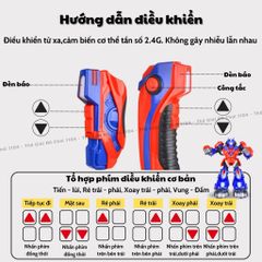Combo Robot Chiến Đấu Có Tay Cầm Điều Khiển Từ Xa, Robot đấm bốc dùng Pin sạc