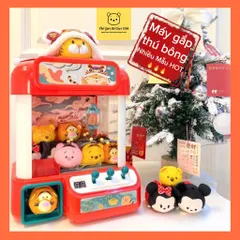 Đồ chơi gắp thú bông mini cho bé Claw Machine Q205 - Cỡ To - Cao 41 cm - Mẫu HOT Noel - thegioidochoi1104