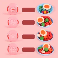 Đồ chơi đất nặn Bò làm mì Dream Clay DIY - Chính Hãng - làm bằng bột mì an toàn cho bé - thegioidochoi1104