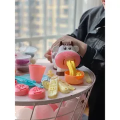 Đồ chơi đất nặn Bò làm mì Dream Clay DIY - Chính Hãng - làm bằng bột mì an toàn cho bé - thegioidochoi1104