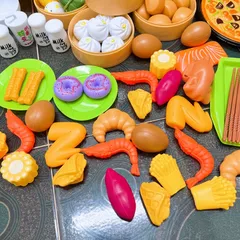 Đồ chơi nấu ăn Dimsum 82 chi tiết cho bé - Hộp to nhựa đẹp - Mô phổng thật - M777 - thegioidochoi1104