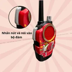Set Bộ đàm trẻ em kết nối 2 chiều cho bé, khoảng cách kết nối 3km
