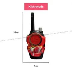 Set Bộ đàm trẻ em kết nối 2 chiều cho bé, khoảng cách kết nối 3km
