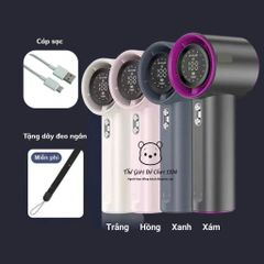 Quạt Mini Cầm Tay Cao Cấp 4000mAh – Làm Mát Mọi Nơi, Siêu Mạnh, Siêu Tiện Lợi