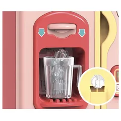 [HOT] Đồ Chơi Tủ Lạnh Mini Cao Cấp Cho Bé Hình Gấu Màu Xanh Kích Thước To