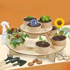 Bộ dụng cụ trồng cây đa năng cho bé DIY hạt giống gieo mầm - giúp trẻ có tinh thần trách nhiệm - thegioidochoi1104