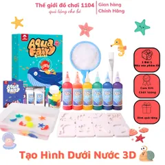 Đồ chơi tạo hình dưới nước cho bé Aqua Fairy của MrToys cho bé thỏa sức sáng tạo, thế giới đồ chơi 1104