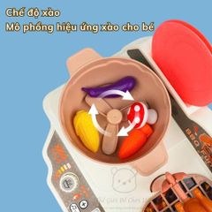 Bộ Đồ Chơi Nấu Ăn BBQ Đa Chức Năng với Hiệu Ứng Hơi Nước – Mang Trải Nghiệm Nấu Ăn Chân Thực Cho Bé