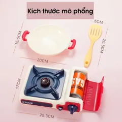 Bếp Gas Đồ Chơi Play House - Bếp Nấu Ăn Có Nhạc & Đèn Cho Trẻ Em Từ 3 Tuổi - Đồ Chơi Phát Triển Kỹ Năng Sáng Tạo