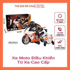 [HOT] Xe Moto Điều Khiển Từ Xa Bốc Đầu Pin Sạc Cho Bé TPHCM