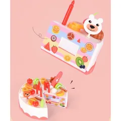 Đồ chơi cắt bánh sinh nhật DIY Music - tiệc trà bánh 85 chi tiết - Hiệu ứng thổi nến - thegioidochoi1104