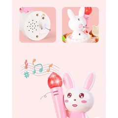Đồ chơi cắt bánh sinh nhật DIY Music - tiệc trà bánh 85 chi tiết - Hiệu ứng thổi nến - thegioidochoi1104