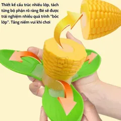 Bộ đồ chơi cắt trái cây, rau củ, hải sản 31 chi tiết - Giúp bé phát triển tư duy sáng tạo