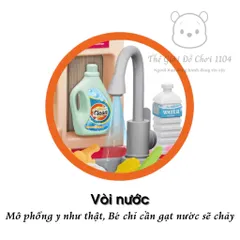 Bộ bếp nấu ăn cỡ lớn cho bé Talented Chef Spraying Kitchen - Hiệu ứng hơi nước và nước sôi