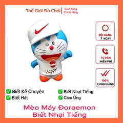 [HOT] Mèo Máy Doraemon Hellokitty Cảm Ứng Biết Nói Chuyện Biết Hát Mèo Thông Minh TPHCM