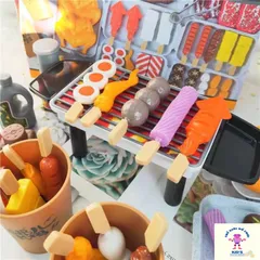 [ HOT ] Bộ Đồ Chơi Nấu Ăn Cho Bé BBQ 55 Chi Tiết Giá Rẻ TpHCM