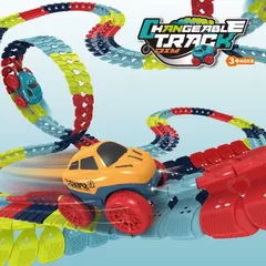 Đường đua xe siêu tốc Changeable Track - ô tô leo dây - 184 chi tiết - Vượt mọi địa hình - thegioidochoi1104