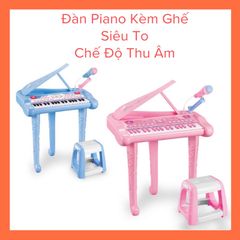 Đồ chơi đàn piano cho bé 37 phím 18 chức năng chế độ thu âm dành cho bé 3 tuổi trở lên