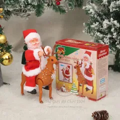 Đồ Chơi Ông Già Noel Độc Đáo - Món Quà Giáng Sinh Hoàn Hảo Cho Bé - Nhiều Chức Năng Thú Vị và An Toàn Cho Trẻ Em