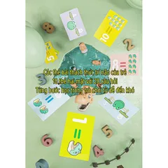 Đồ chơi câu cá cho bé kèm cân toán học Khủng Long, bản đầy đủ, nhiều chi tiết, đồ chơi giáo dục