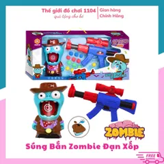 Đồ chơi tiêu diệt Zombie Bằng Bi Xốp – Đồ Chơi An Toàn, Phát Triển Trí Tuệ Cho Bé