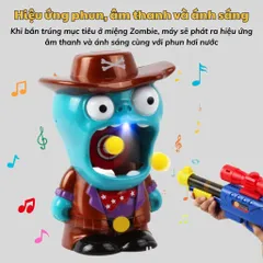 Đồ chơi tiêu diệt Zombie Bằng Bi Xốp – Đồ Chơi An Toàn, Phát Triển Trí Tuệ Cho Bé