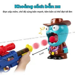 Đồ chơi tiêu diệt Zombie Bằng Bi Xốp – Đồ Chơi An Toàn, Phát Triển Trí Tuệ Cho Bé