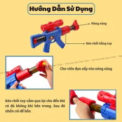 Đồ chơi tiêu diệt Zombie Bằng Bi Xốp – Đồ Chơi An Toàn, Phát Triển Trí Tuệ Cho Bé