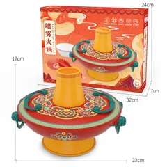 Bộ Đồ Chơi Nấu Ăn Mô Phỏng Nồi Lẩu 74 Chi Tiết - Hiệu Ứng Hơi Nước, Âm Thanh, Đồ Chơi Nhập Vai Cho Bé 4 Tuổi Trở Lên