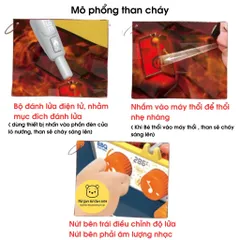 Bộ Đồ Chơi Xiên Nướng BBQ 65 Chi Tiết Five Star - Chức Năng Hơi Nước và Hiệu Ứng Ánh Sáng LED Cho Trẻ Em Từ 3 Tuổi