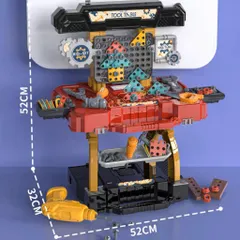 Đồ chơi sửa chữa cho bé trai TOOL BOX Vali kỹ sư lắp ráp vặn ốc vít cho bé Tập làm kỹ sư Thegioidochoi1104