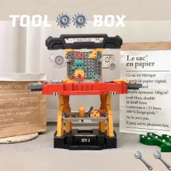 Đồ chơi sửa chữa cho bé trai TOOL BOX Vali kỹ sư lắp ráp vặn ốc vít cho bé Tập làm kỹ sư Thegioidochoi1104