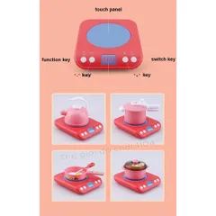 Bộ đồ chơi nấu ăn cho bé Play House 36 chi tiết màu hồng đồ chơi mô phổng dụng cụ nhà bếp