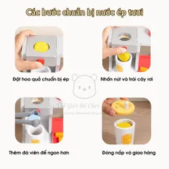 Bộ bếp gỗ cao cấp nấu thức ăn, đồ chơi quầy bán thức nhanh cho bé