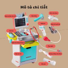 Bộ Đồ Chơi Bác Sĩ Phiên Bản Nâng Cấp - Sự Lựa Chọn Hoàn Hảo Cho Bé Yêu Thích Nhập Vai