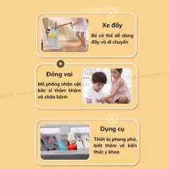 Bộ Đồ Chơi Bác Sĩ Phiên Bản Nâng Cấp - Sự Lựa Chọn Hoàn Hảo Cho Bé Yêu Thích Nhập Vai