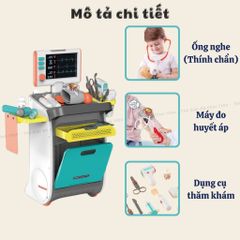 Bộ Đồ Chơi Bác Sĩ Phiên Bản Nâng Cấp - Sự Lựa Chọn Hoàn Hảo Cho Bé Yêu Thích Nhập Vai