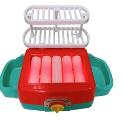 Bộ Đồ Chơi Bếp Nướng BBQ Siêu Thực Với Âm Thanh & Đèn, Đồ Chơi Thực Phẩm Cho Trẻ Em Từ 3 Tuổi, HB TOYS, Mô Phỏng Bán Thức Ăn Nhanh