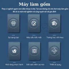 Bộ Dụng Cụ Làm Gốm Cho Bé DIY Pottery Machines - Khơi Dậy Sự Sáng Tạo Nghệ Thuật