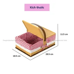 Giỏ Dã Ngoại Đồ Chơi Cho Bé 103 Chi Tiết - Bộ Mô Phỏng Thức Ăn An Toàn, Tăng Cường Sáng Tạo và Kỹ Năng Giao Tiếp