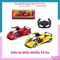 Ô tô điều khiển từ xa sạc pin mô hình siêu xe Pagani Huayra tỉ lệ 1:18