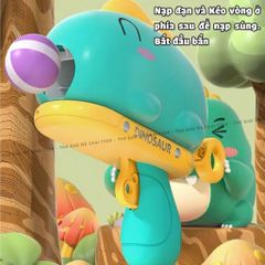 Đồ Chơi Bắn Bóng Dính Khủng Long Quốc Tế - Trò Chơi Giải Trí An Toàn, Giảm Căng Thẳng Cho Trẻ Em và Người Lớn