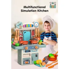 Đồ chơi bếp nấu ăn cho bé có nhạc và chế độ bốc hơi siêu rẻ tphcm