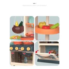 Đồ Chơi Nhà Bếp Nấu Ăn Cho Bé Cỡ Lớn Phun Khói Như Thật TpHCM