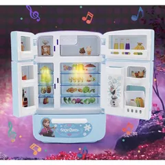 [SALE] Tủ lạnh đồ chơi mini cho bé kèm phụ kiện và búp bê có nhạc, đèn Tphcm
