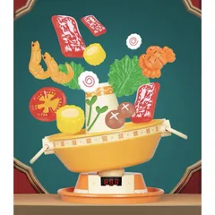 Đồ chơi mô phổng nồi lẩu nấu ăn cho bé nhiều chi tiết, mô hình đồ chơi nhà bếp, thế giới đồ chơi 1104