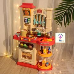 Đồ chơi nấu ăn nhà bếp cỡ lớn có phun khói như thật TPHCM
